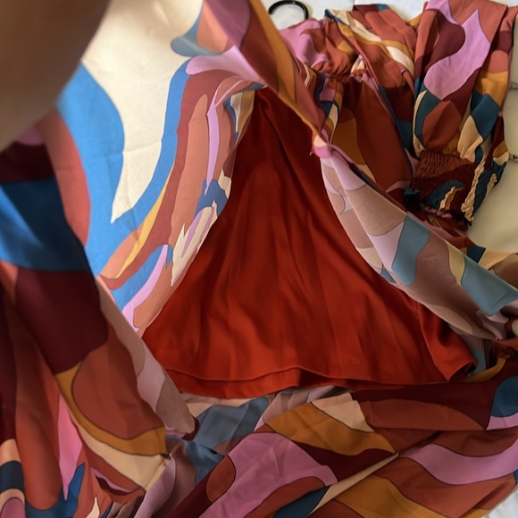 Red Dress Boutique maxi 70’s dress - Picture 8 of 9